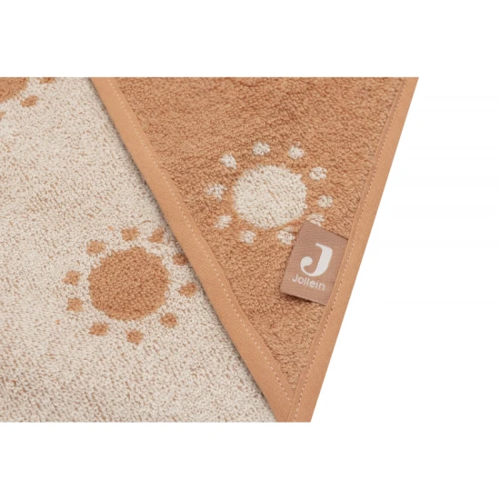 Kapuzenhandtuch Frottee 75x75 cm Jacquard Sun Jollein Kapuzenhandtuch Frottee 75x75 cm Jacquard Sun