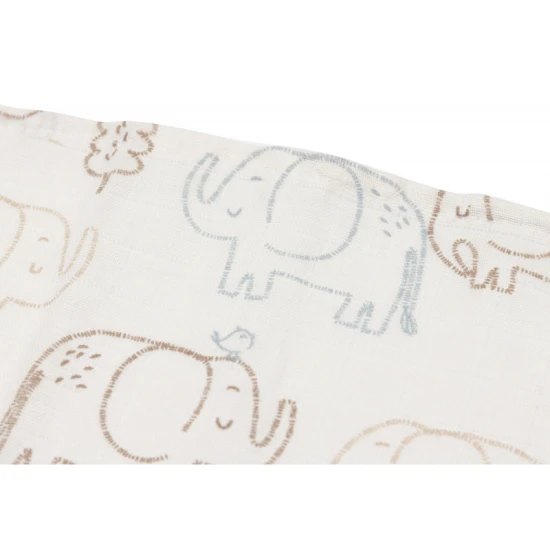 Mullwindeln 3 Stück 70x70 cm Elephant Tales Mullwindeln 3 Stück 70x70 cm Elephant Tales