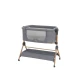 Babybett und Hochstuhl 2-in-1 Sleat Me Grey - KikkaBoo 31003020109KB