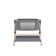Babybett und Hochstuhl 2-in-1 Sleat Me Grey - KikkaBoo 31003020109KB