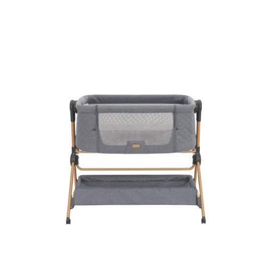 Babybett und Hochstuhl 2-in-1 Sleat Me Grey - KikkaBoo 31003020109KB