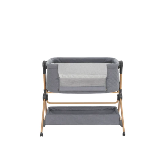 Babybett und Hochstuhl 2-in-1 Sleat Me Grey - KikkaBoo 31003020109KB
