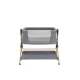 Babybett und Hochstuhl 2-in-1 Sleat Me Grey - KikkaBoo 31003020109KB