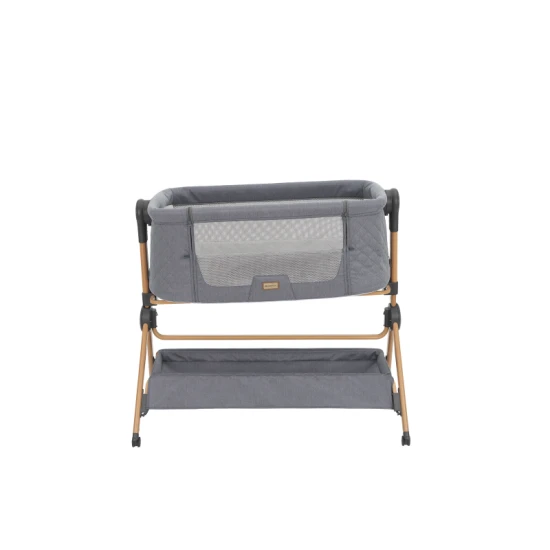 Babybett und Hochstuhl 2-in-1 Sleat Me Grey - KikkaBoo 31003020109KB