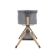 Babybett und Hochstuhl 2-in-1 Sleat Me Grey - KikkaBoo 31003020109KB