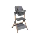 Babybett und Hochstuhl 2-in-1 Sleat Me Grey - KikkaBoo 31003020109KB