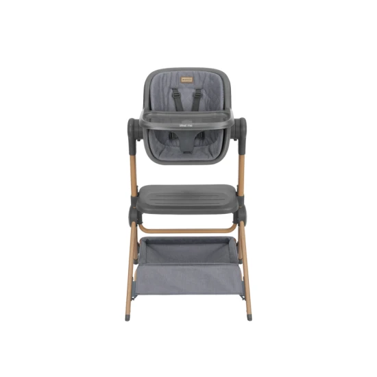Babybett und Hochstuhl 2-in-1 Sleat Me Grey - KikkaBoo 31003020109KB
