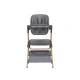 Babybett und Hochstuhl 2-in-1 Sleat Me Grey - KikkaBoo 31003020109KB