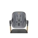 Babybett und Hochstuhl 2-in-1 Sleat Me Grey - KikkaBoo 31003020109KB