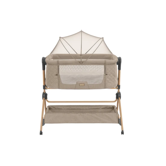 Babybett und Hochstuhl 2-in-1 Sleat Me Beige - KikkaBoo 31003020110KB