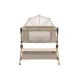 Babybett und Hochstuhl 2-in-1 Sleat Me Beige - KikkaBoo 31003020110KB