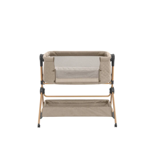 Babybett und Hochstuhl 2-in-1 Sleat Me Beige - KikkaBoo 31003020110KB