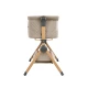 Babybett und Hochstuhl 2-in-1 Sleat Me Beige - KikkaBoo 31003020110KB
