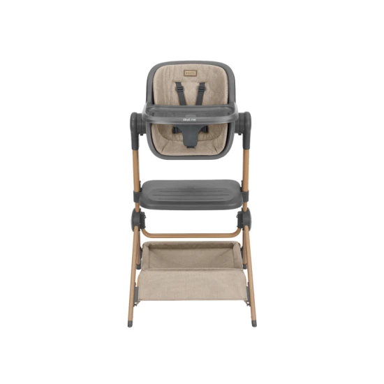 Babybett und Hochstuhl 2-in-1 Sleat Me Beige - KikkaBoo 31003020110KB