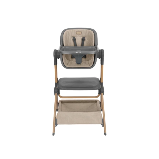 Babybett und Hochstuhl 2-in-1 Sleat Me Beige - KikkaBoo 31003020110KB