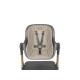 Babybett und Hochstuhl 2-in-1 Sleat Me Beige - KikkaBoo 31003020110KB