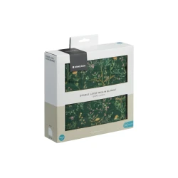 Wickeldecke 2-lagig 100x100 cm Secret Garden Green