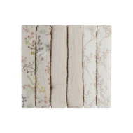 Mullwindeln 30x30 cm 6 Stück Secret Garden Beige