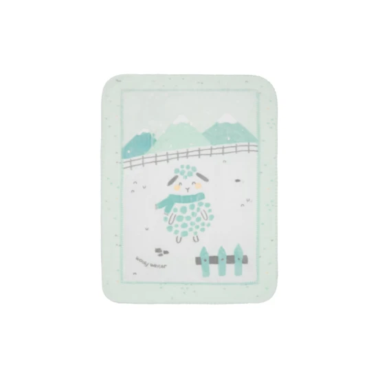Kinderdecke Super Soft 140x110 cm Sleepy Sheep - KikkaBoo 31103020146KB