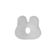 Ergonomisches Kissen aus Memory-Schaum Bunny Airknit Grey Ergonomisches Kissen aus Memory-Schaum Bunny Airknit Grey - KikkaBoo 31106010139KB