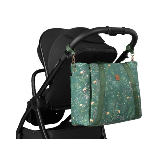 Wickeltasche Florence Secret Garden Green Wickeltasche Florence Secret Garden Green - KikkaBoo 31108020102KB