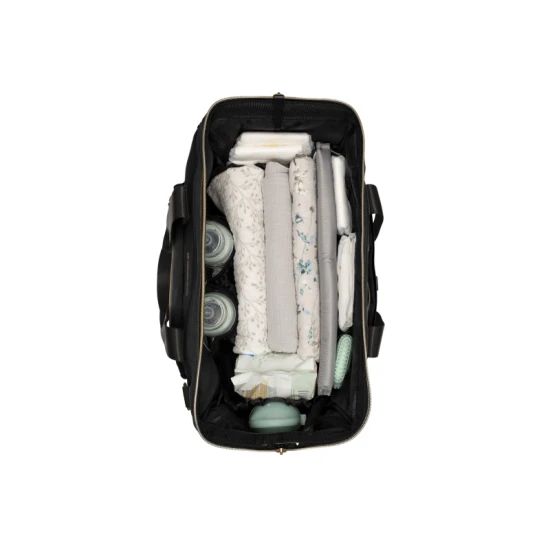 Wickeltasche Maxi Black - KikkaBoo 31108020106KB