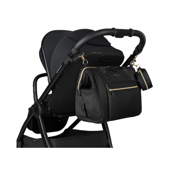 Wickeltasche Maxi Black - KikkaBoo 31108020106KB