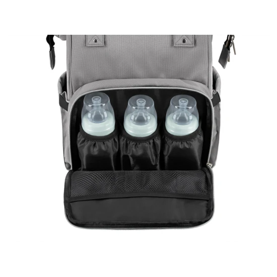 Wickelrucksack Siena Light Grey Wickelrucksack Siena Light Grey - KikkaBoo 31108020113KB