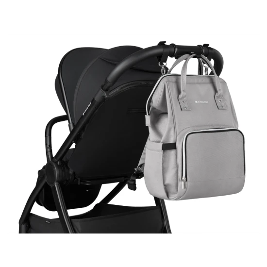 Wickelrucksack Siena Light Grey Wickelrucksack Siena Light Grey - KikkaBoo 31108020113KB