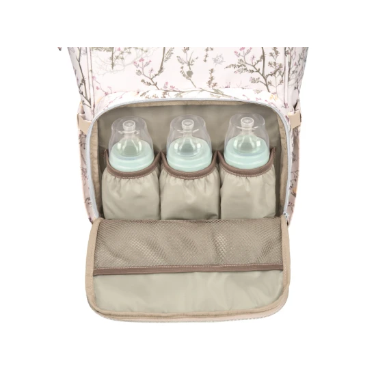 Wickelrucksack Siena Luxe Secret Garden Beige - KikkaBoo 31108020119KB