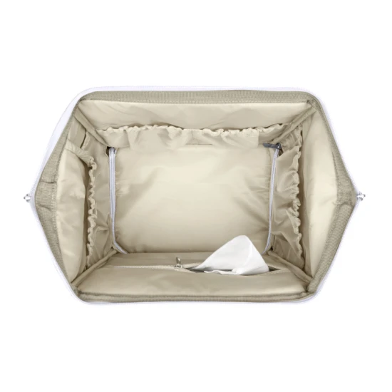 Wickelrucksack Siena Luxe Secret Garden Beige - KikkaBoo 31108020119KB
