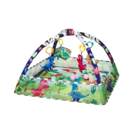 Spieldecke mit Spielbogen und Bällen Dino Forest