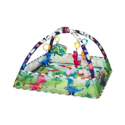 Spieldecke mit Spielbogen und Bällen Dino Forest