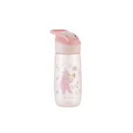 Trinkbecher mit Silikon-Trinktülle 450 ml 12M+ Music Fest Pink
