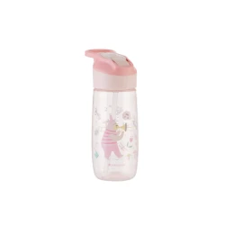 Trinkbecher mit Silikon-Trinktülle 450 ml 12M+ Music Fest Pink