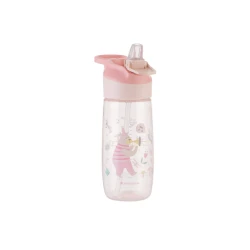 Trinkbecher mit Silikon-Trinktülle 450 ml 12M+ Music Fest Pink