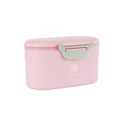Milchpulverbehälter mit Dosierlöffel 130g Pink