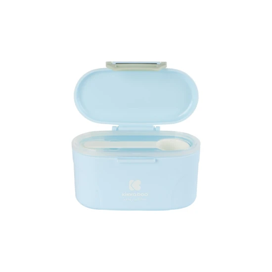 Milchpulverbehälter mit Messlöffel 130 g Blue - KikkaBoo 31302040060KB