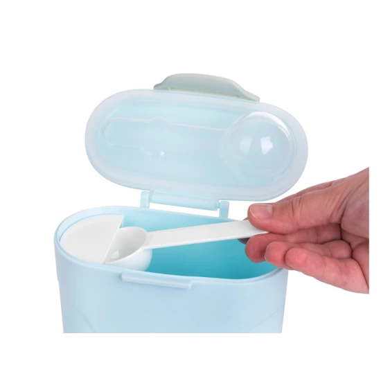 Milchpulverbehälter mit Messlöffel 130 g Blue - KikkaBoo 31302040060KB