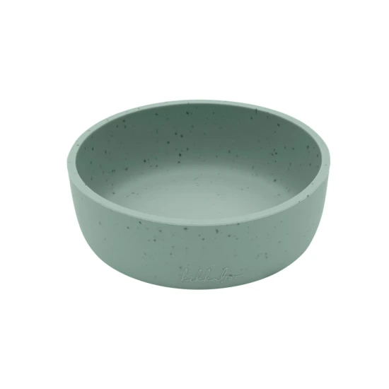 Ess-Set 5-teilig Platinum Silicone Sage - KikkaBoo 31302050001KB