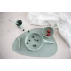 Ess-Set 5-teilig Platinum Silicone Sage - KikkaBoo 31302050001KB