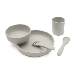 Essgeschirr-Set 5-teilig Platinum Silicone Sand