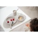 Essgeschirr-Set 5-teilig Platinum Silicone Sand - KikkaBoo 31302050002KB