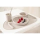 Essgeschirr-Set 5-teilig Platinum Silicone Sand - KikkaBoo 31302050002KB