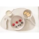 Essgeschirr-Set 5-teilig Platinum Silicone Sand - KikkaBoo 31302050002KB