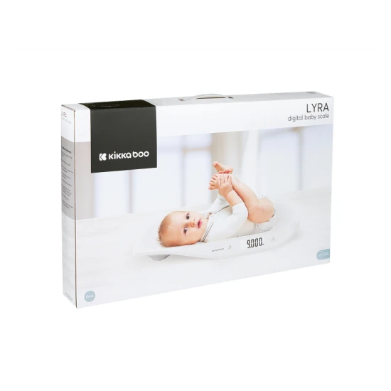 Digitale Babywaage Lyra White Digitale Babywaage Lyra White - KikkaBoo 31405010048KB