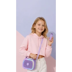 Bluetooth Karaoke-Set Star Purple