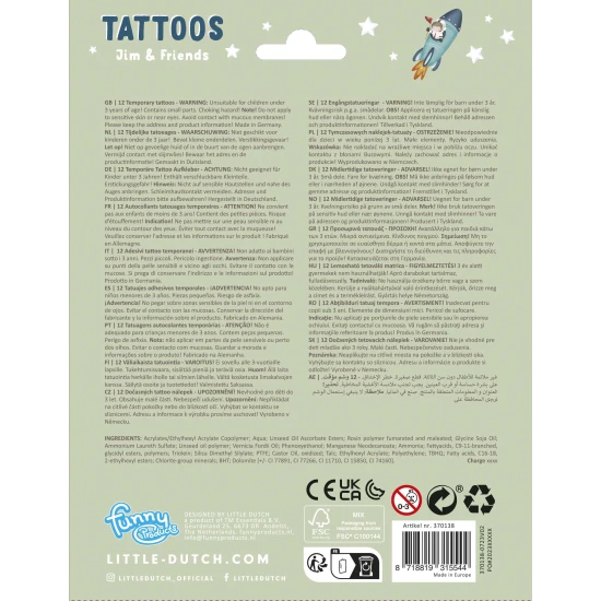 Jim und seine Freunde Tattoos