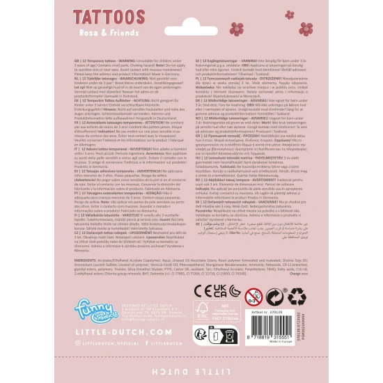 Rosa und Freunde Tattoos