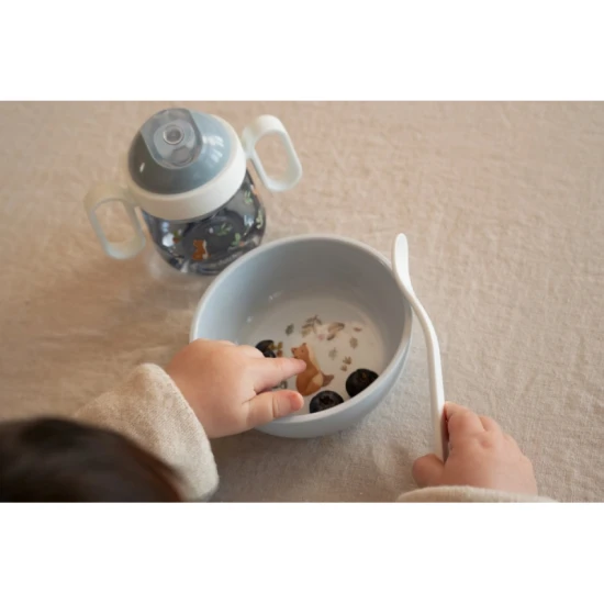 Forest Friends Kinderschüssel: Ideal für erste Snacks und größere Portionen!